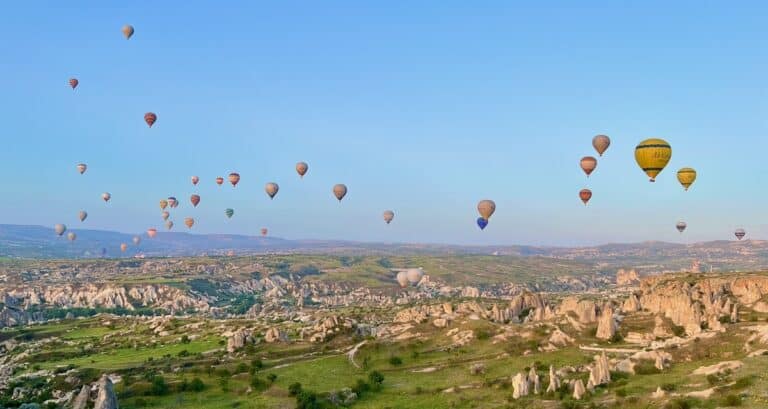 Fairy Chimneys in Cappadocia ~ Hot Air Balloon Adventure