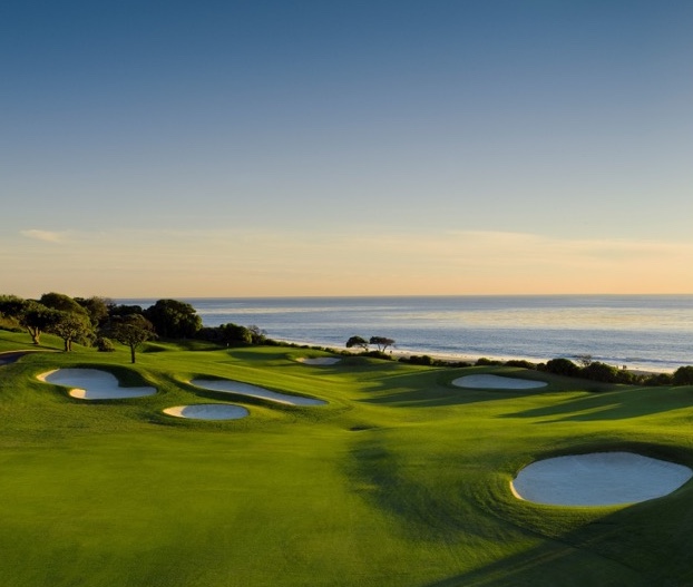 Golf course overlooking Laguna Beach