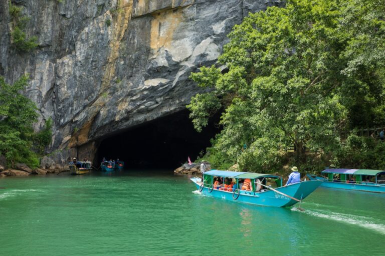 Entrance of Phong Nha Cave